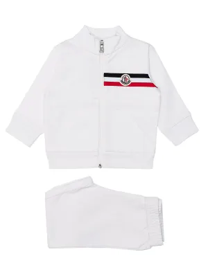 Moncler Enfant Logo Stripe Tracksuit