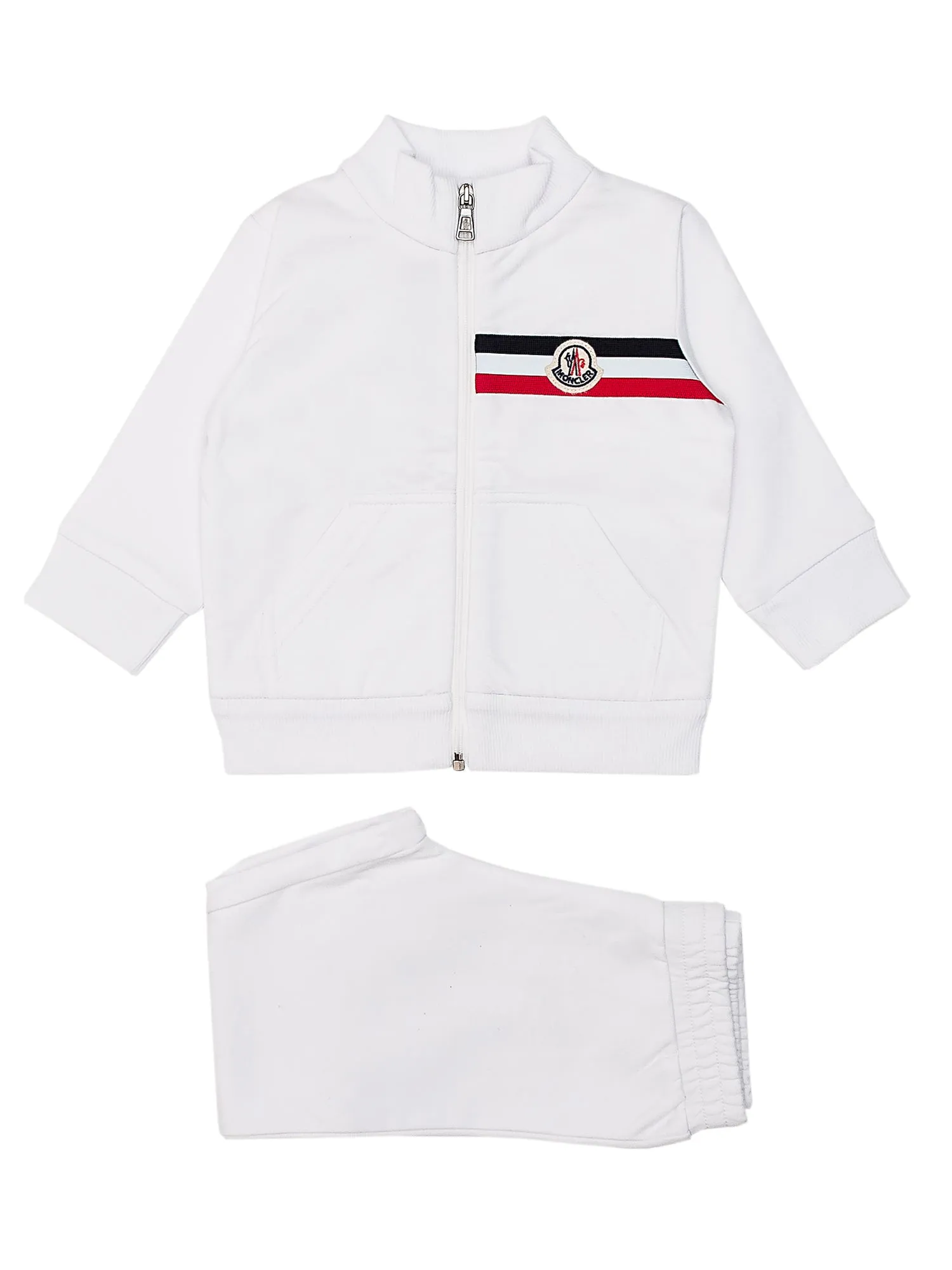 Moncler Enfant Logo Stripe Tracksuit