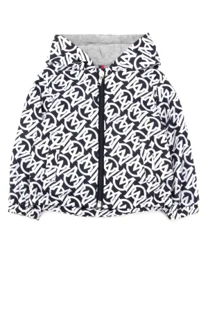 Moncler Enfant Monogram Hooded Jacket