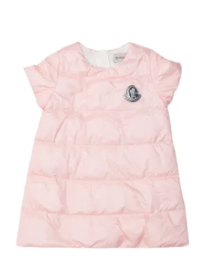 Moncler Enfant Padded Short-Sleeve Dress