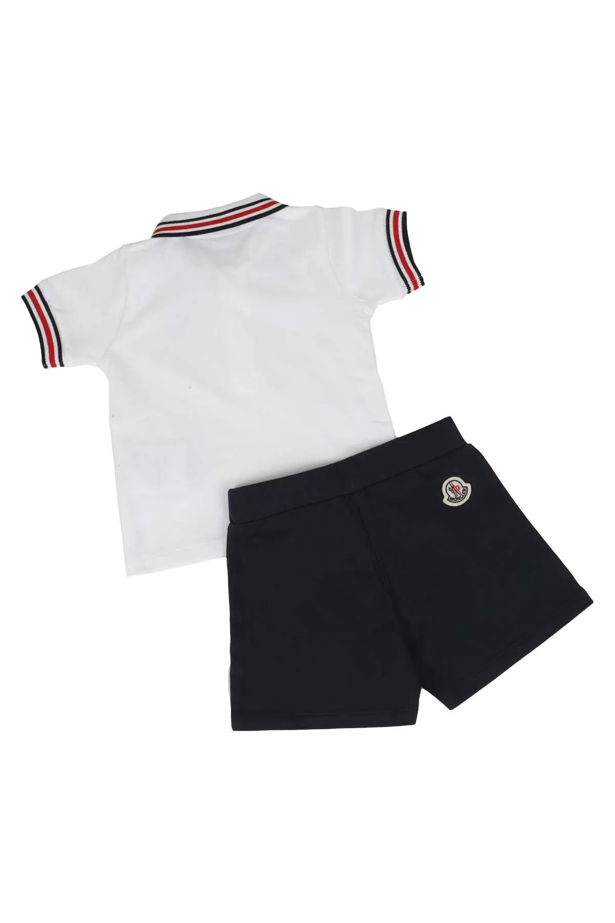Moncler Enfant Short Sleeved Polo Shirt Tracksuit
