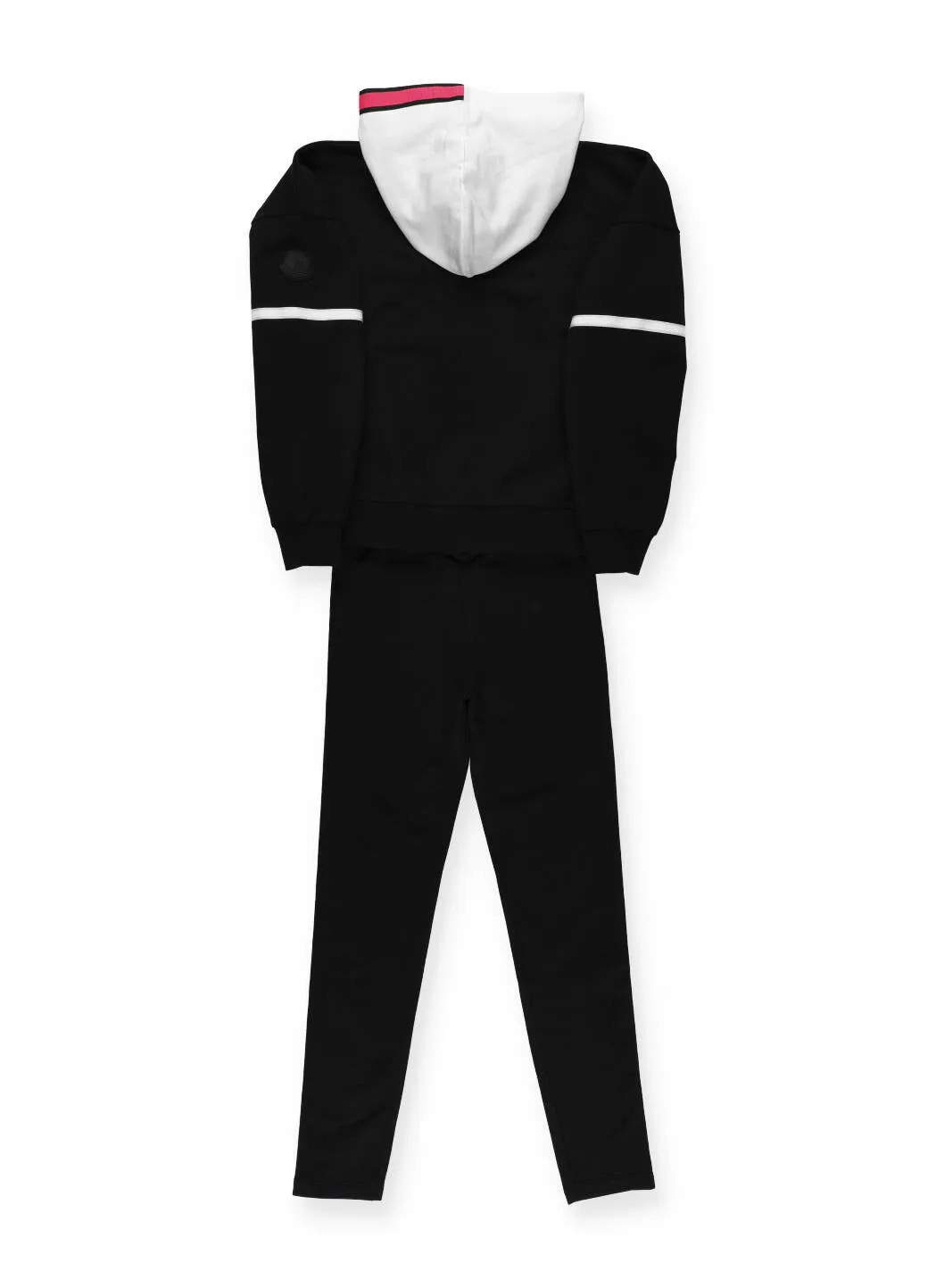 Moncler Enfant Stripe Detailed Hooded Tracksuit