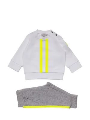Moncler Enfant Striped Two-Piece Tracksuit