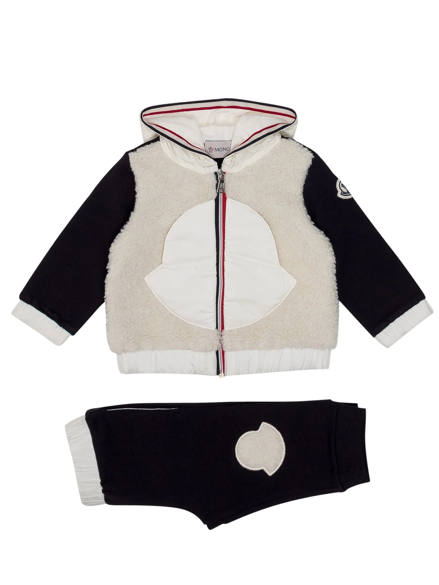 Moncler Enfant Two-Tone Hooded Tracksuit