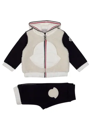 Moncler Enfant Two-Tone Hooded Tracksuit