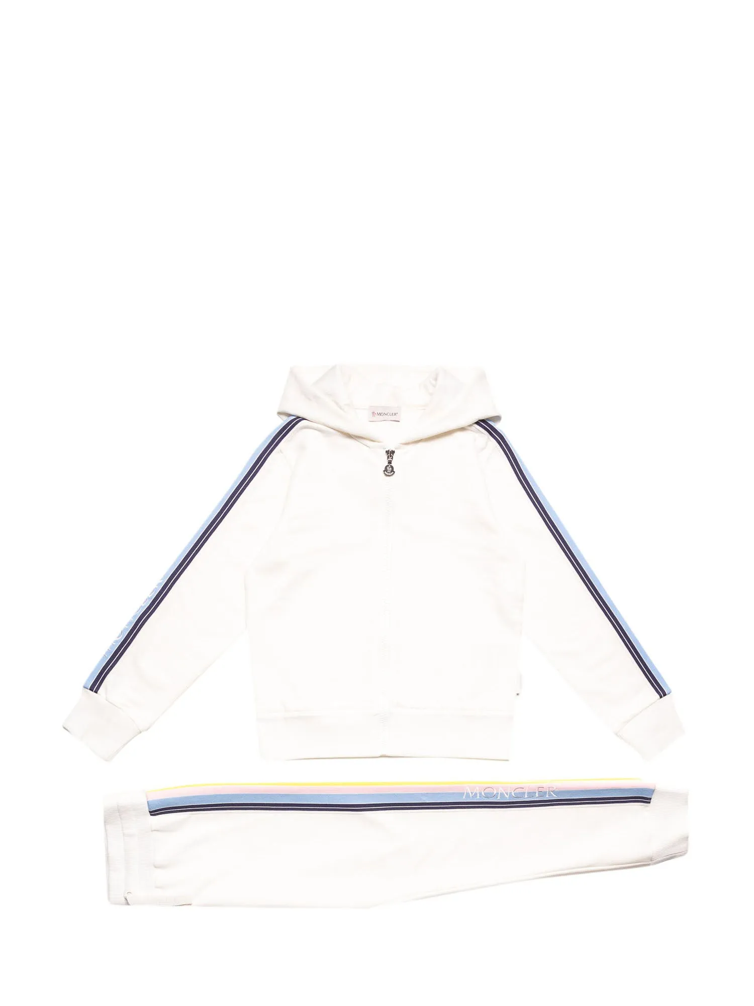 Moncler Enfant Zipped Hooded Tracksuit