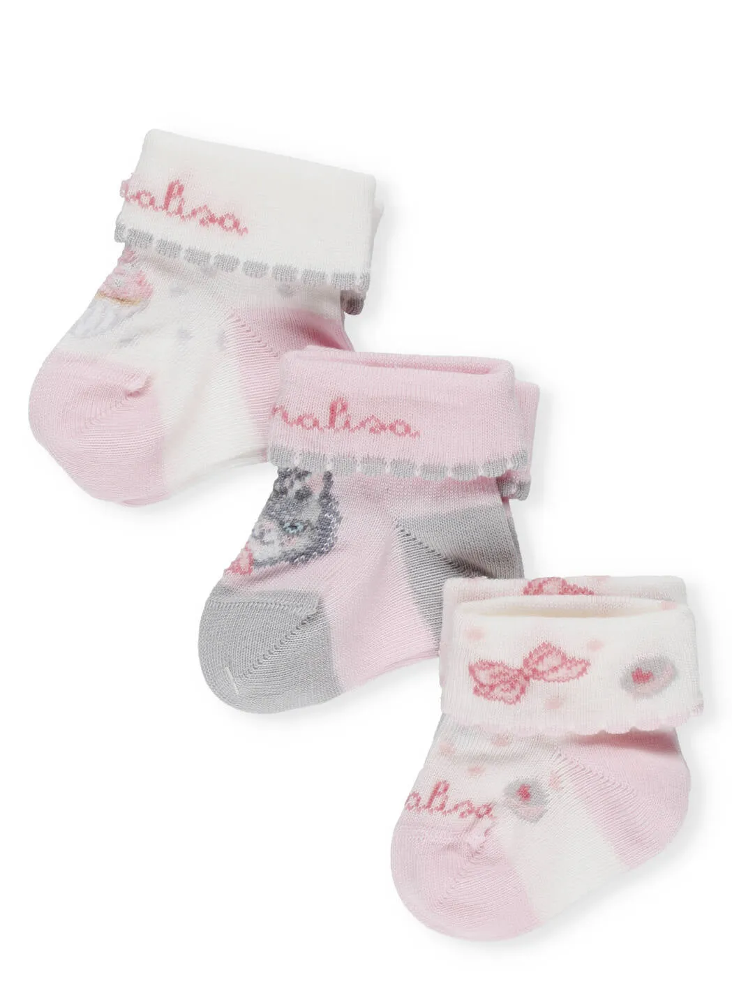 Monnalisa Patterned Socks Set