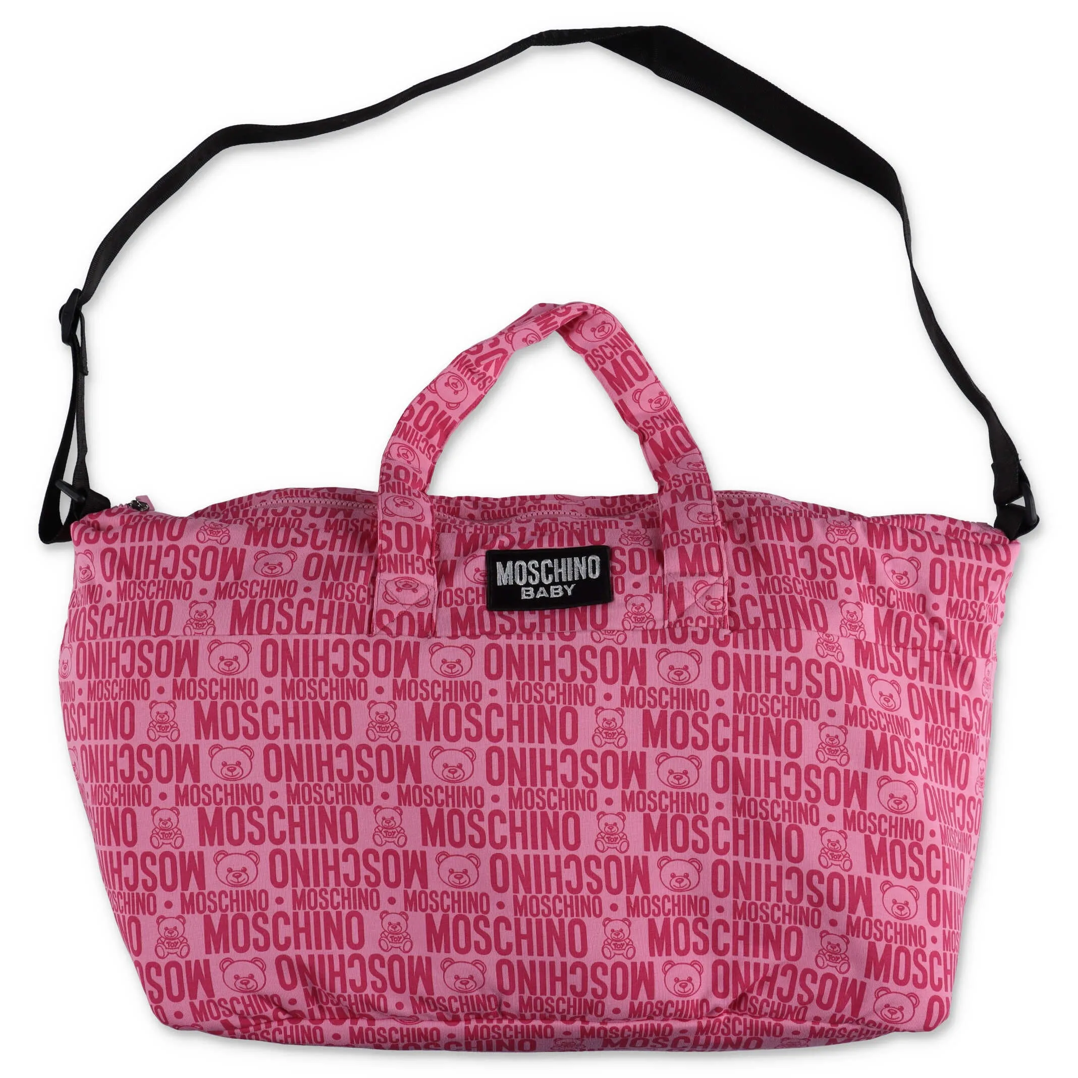 Moschino Kids Allover Logo Printed Changing Bag