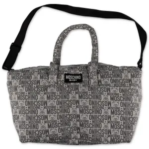 Moschino Kids Allover Logo Printed Changing Bag