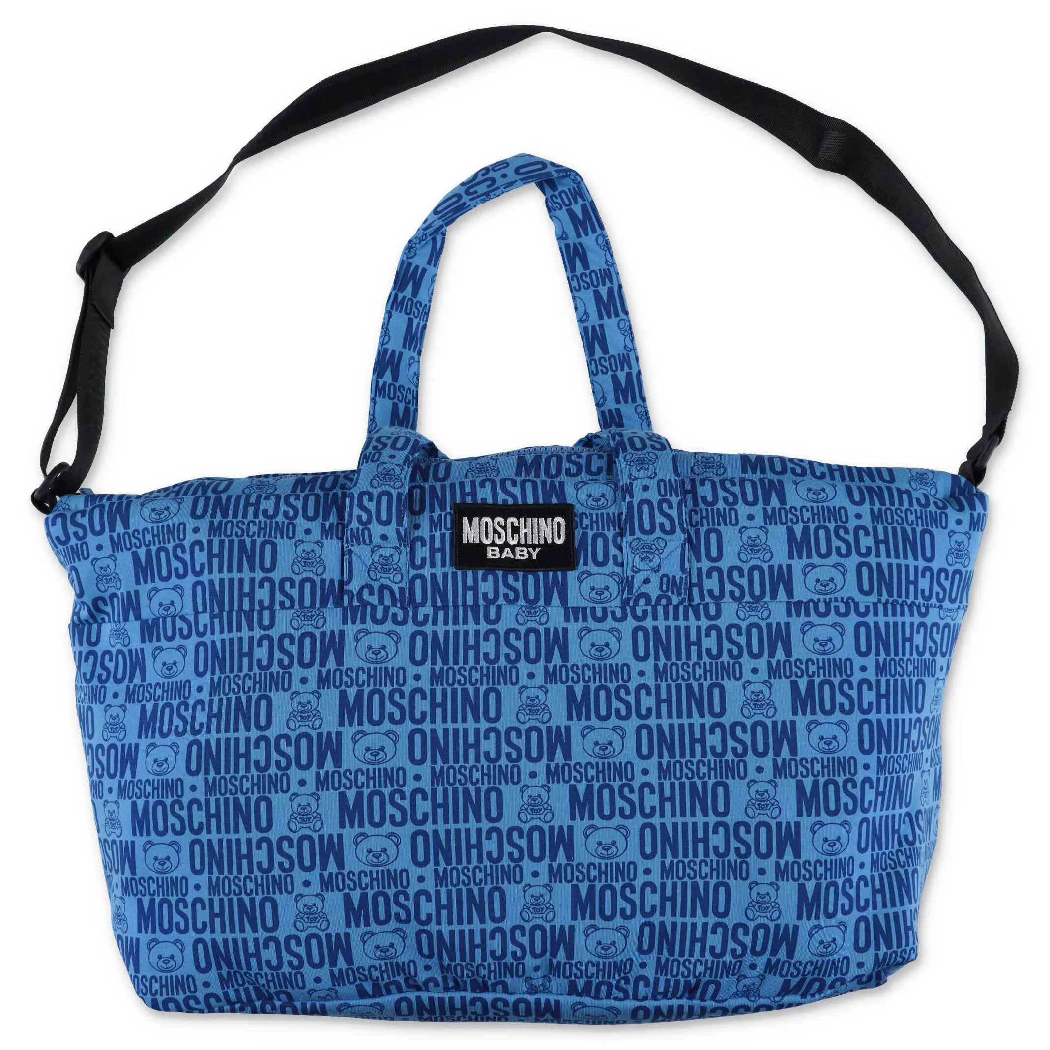 Moschino Kids Allover Logo Printed Changing Bag