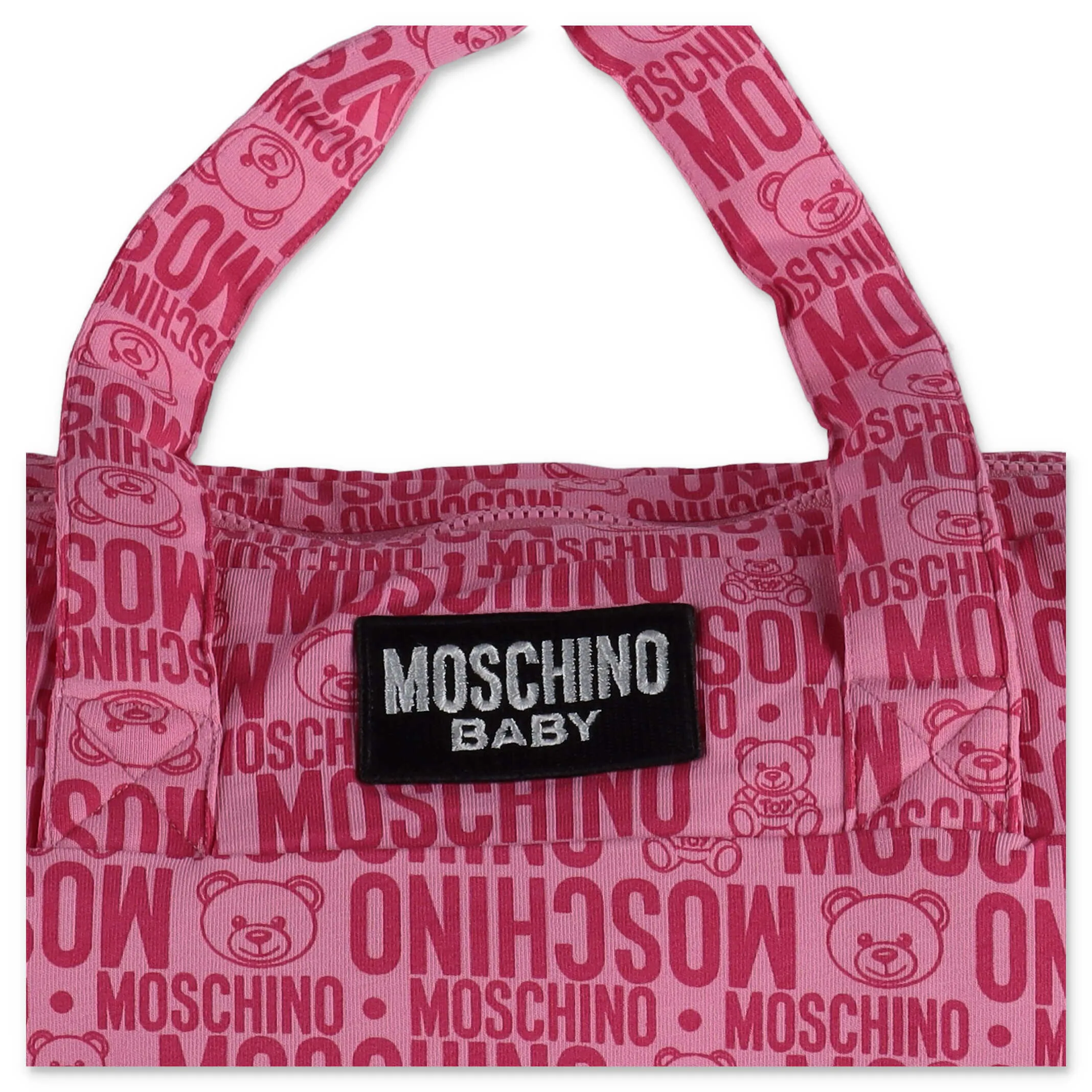 Moschino Kids Allover Logo Printed Changing Bag
