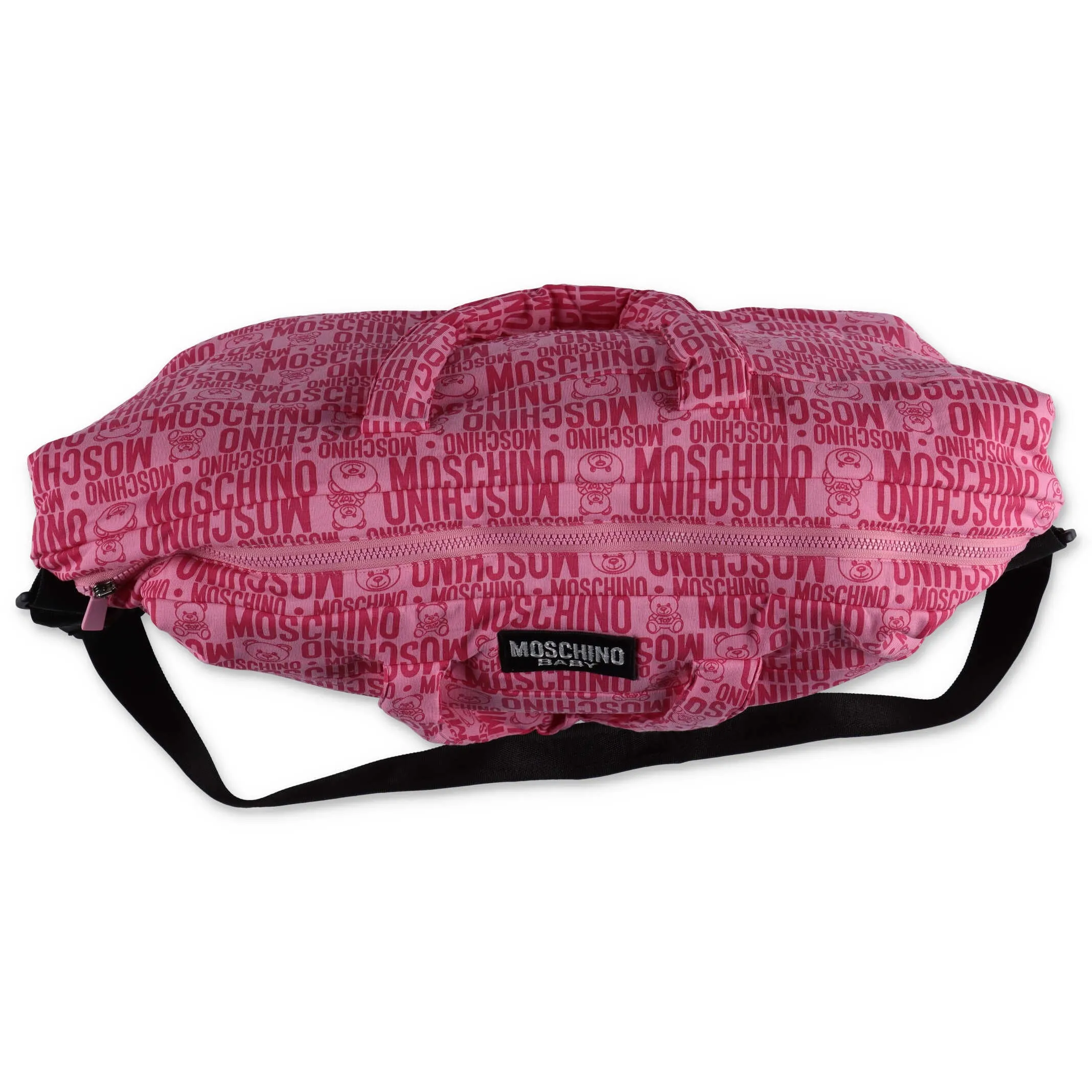 Moschino Kids Allover Logo Printed Changing Bag