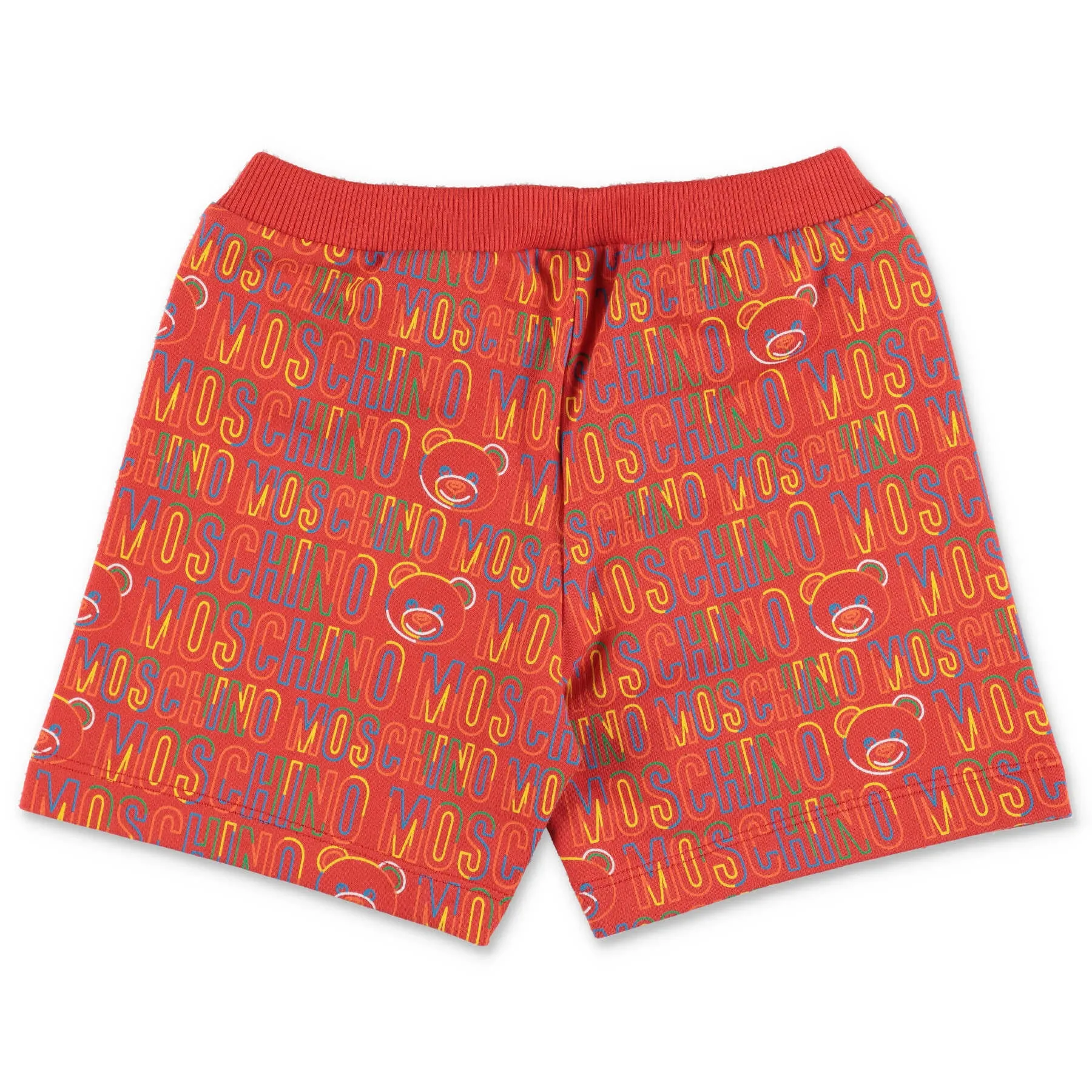 Moschino Kids Allover Logo Printed Shorts