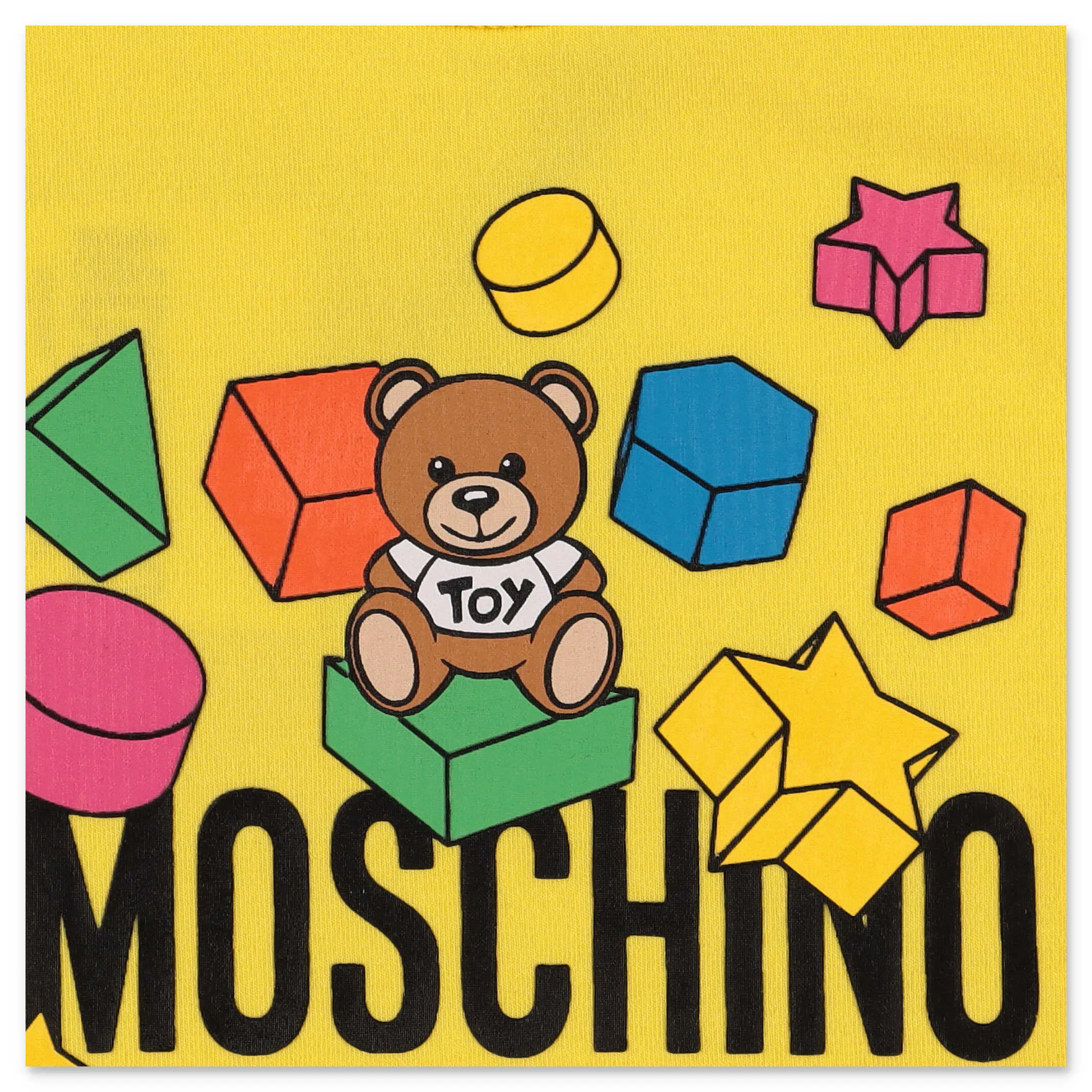 Moschino Kids Graphic Logo Printed T-Shirt