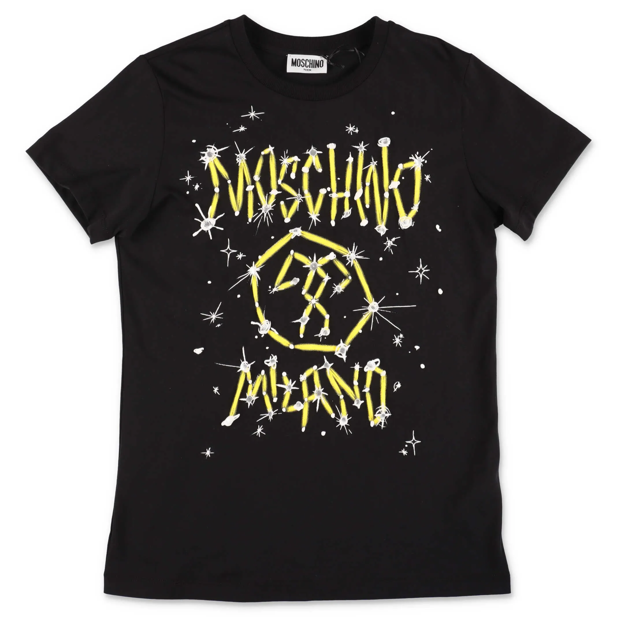 Moschino Kids Graphic Logo Printed T-Shirt
