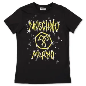 Moschino Kids Graphic Logo Printed T-Shirt