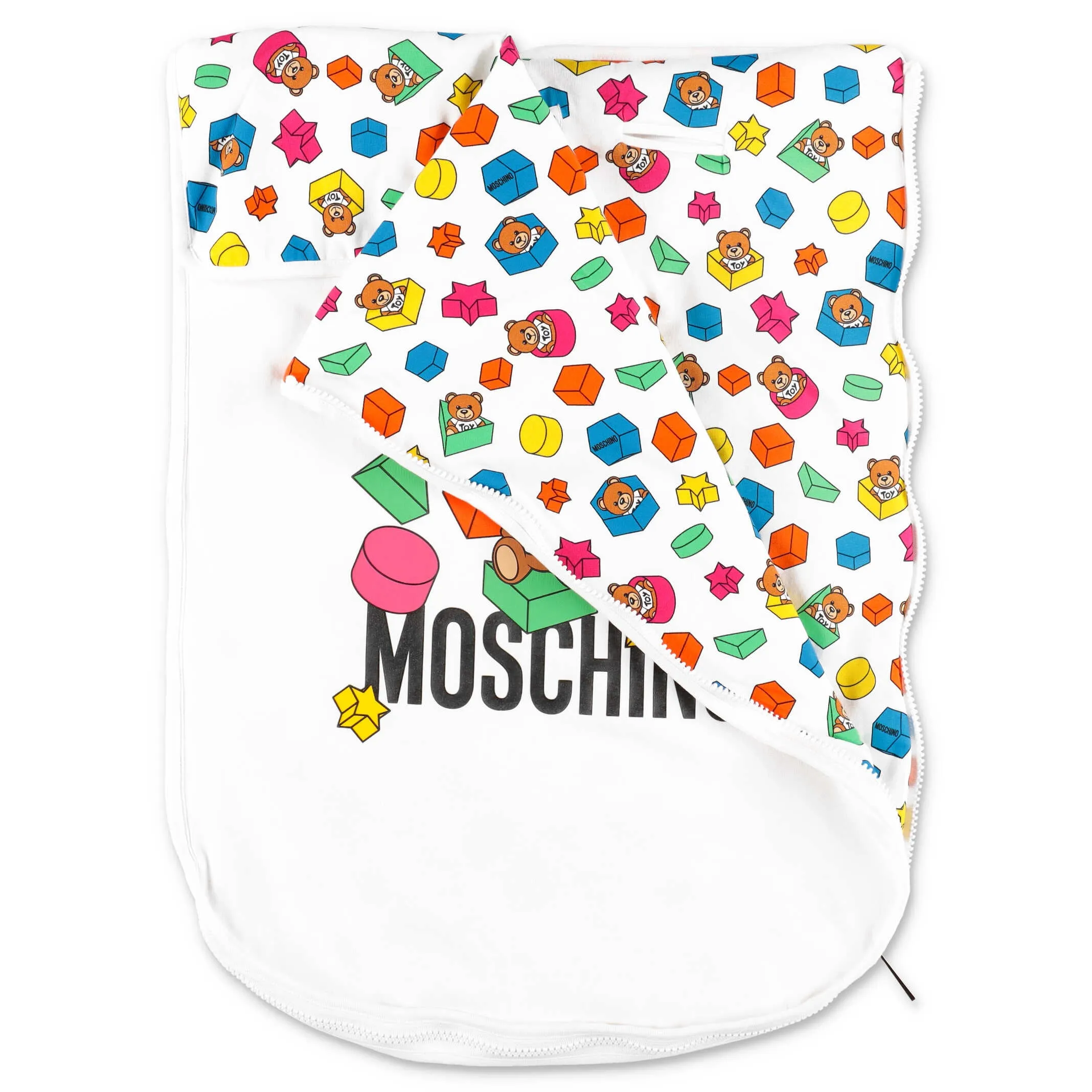 Moschino Kids Graphic Printed Sleeping Bag