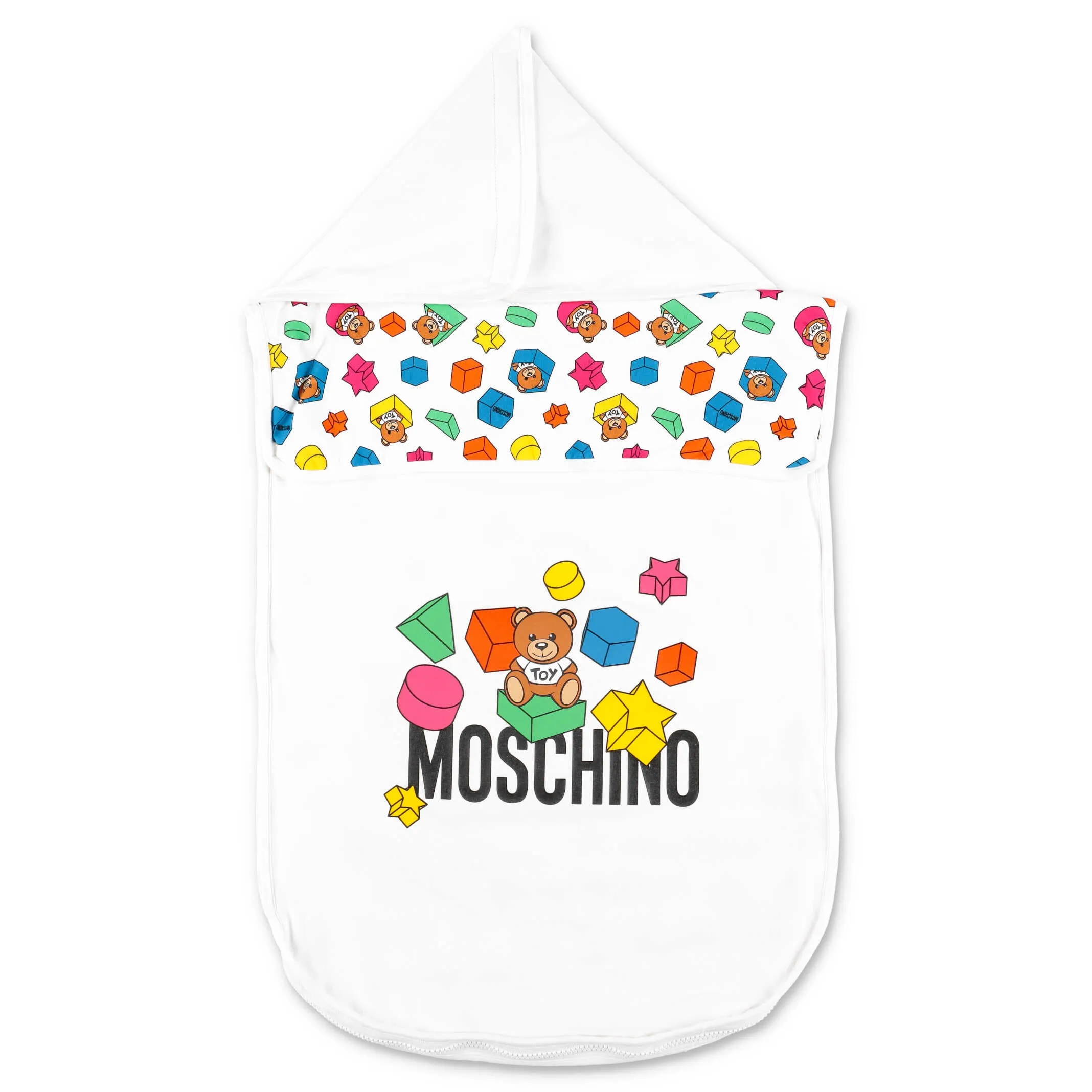 Moschino Kids Graphic Printed Sleeping Bag