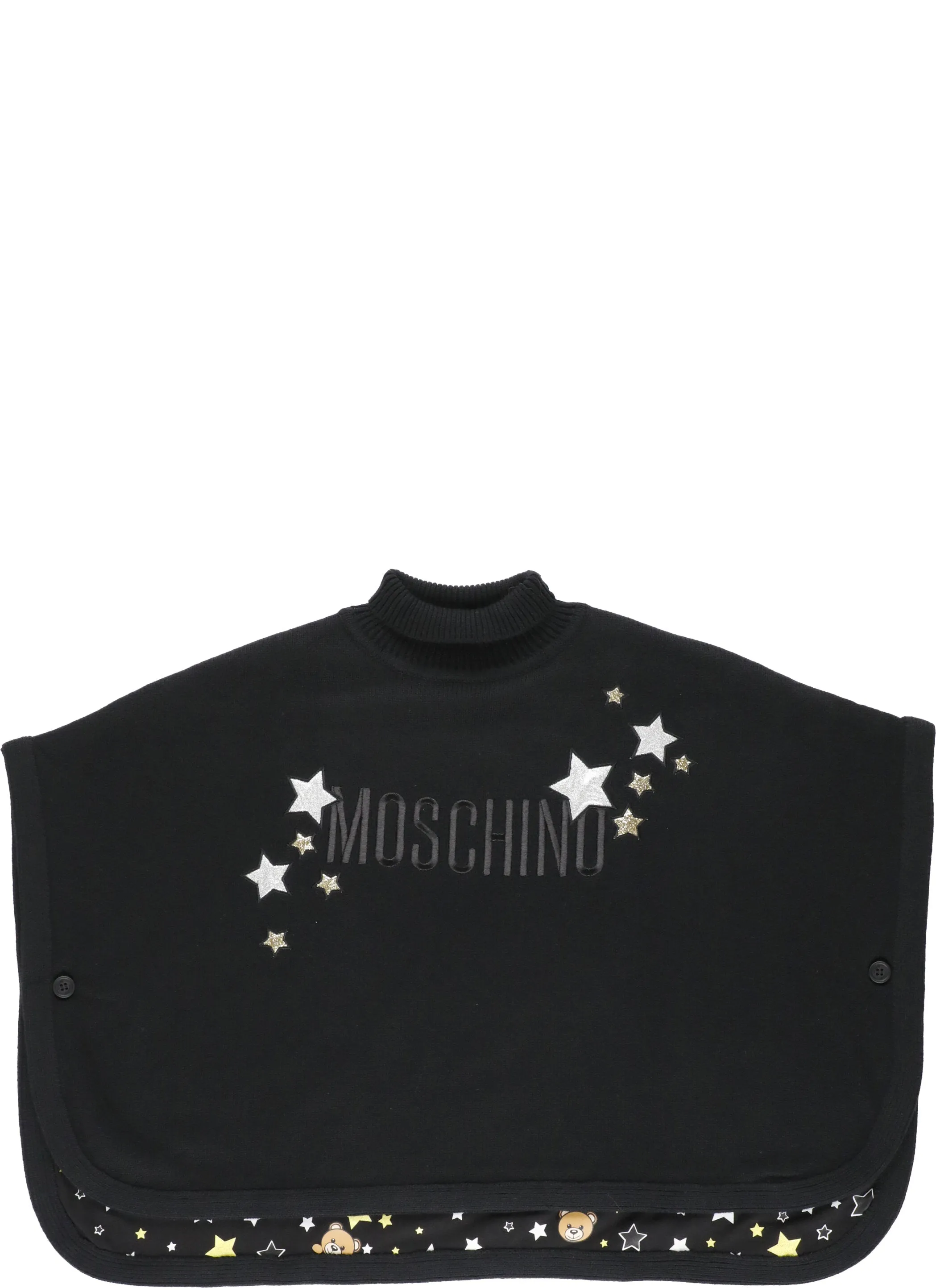 Moschino Kids Logo Embroidered Knitted Jumper