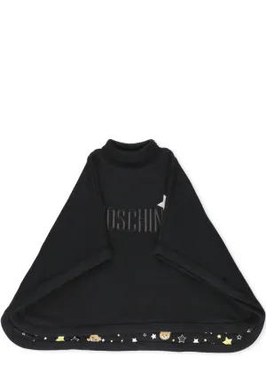 Moschino Kids Logo Embroidered Knitted Jumper