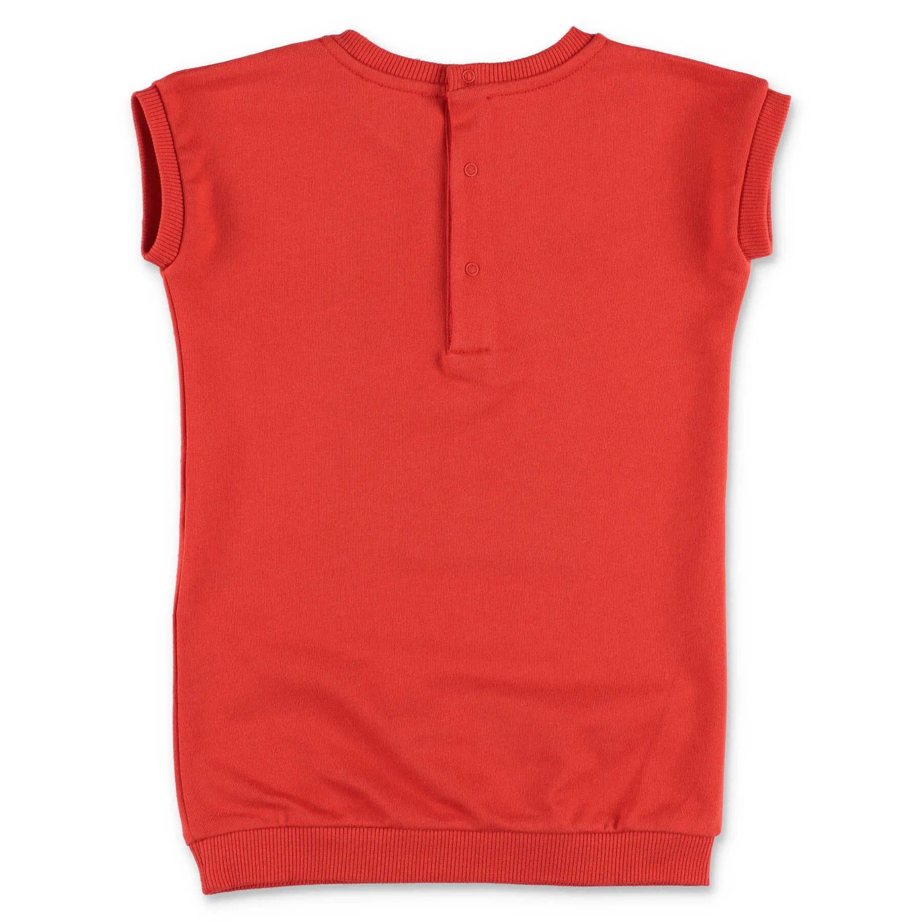 Moschino Kids Logo Embroidered Sweater Dress