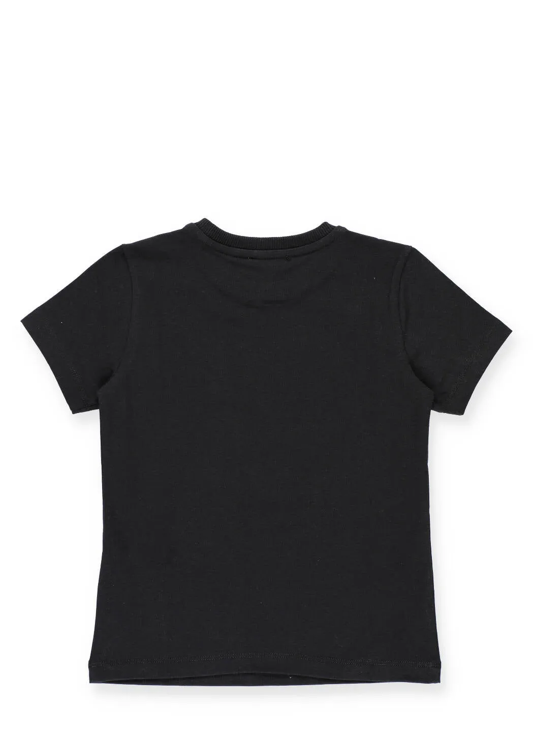 Moschino Kids Logo Print Crewneck T-Shirt
