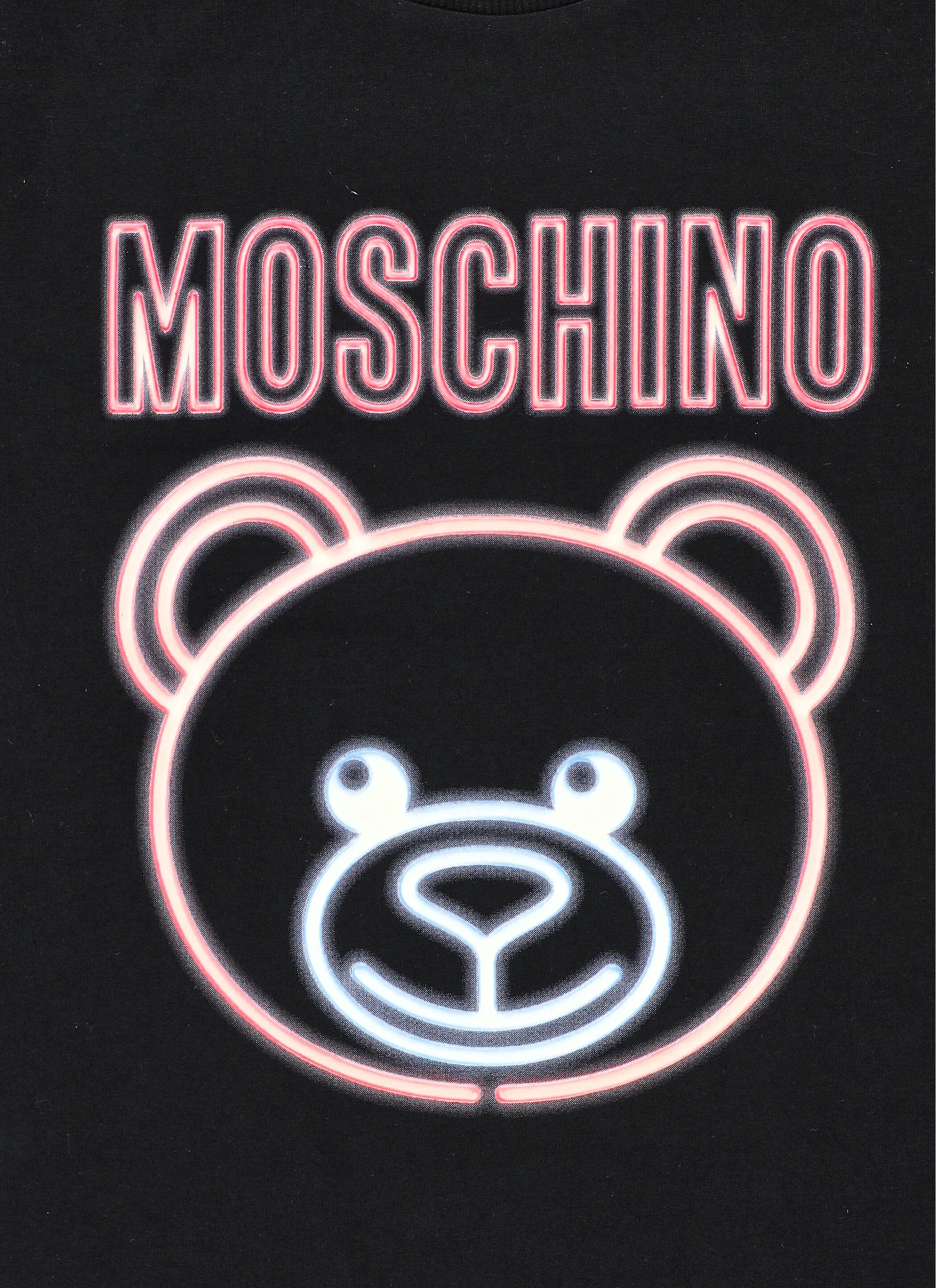 Moschino Kids Logo Print Teddy T-Shirt