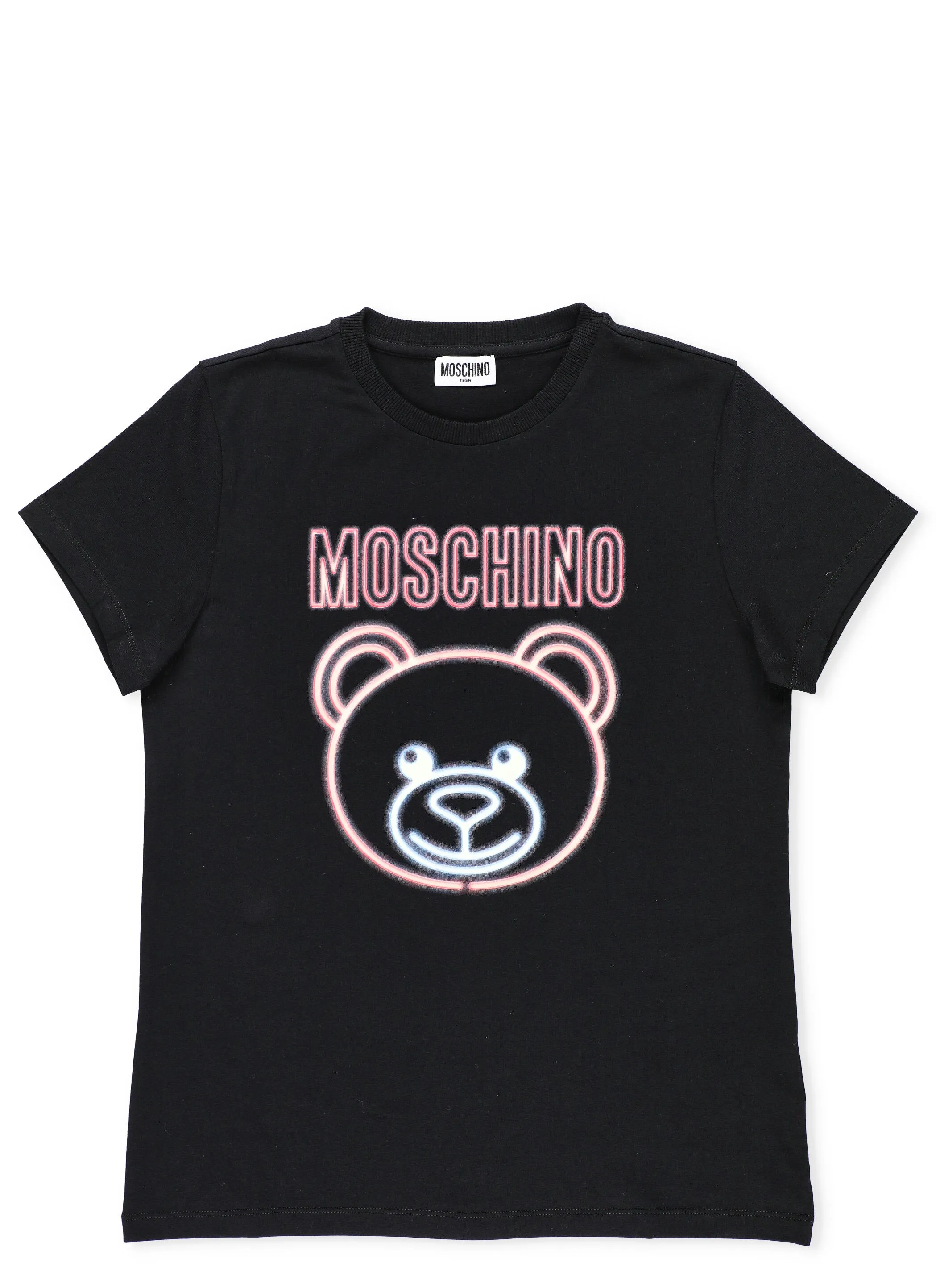 Moschino Kids Logo Print Teddy T-Shirt