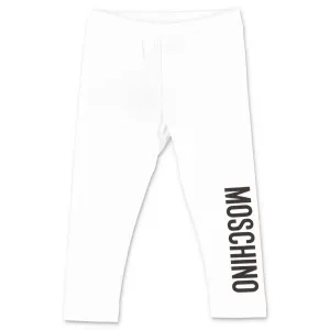 Moschino Kids Logo Printed Leggings