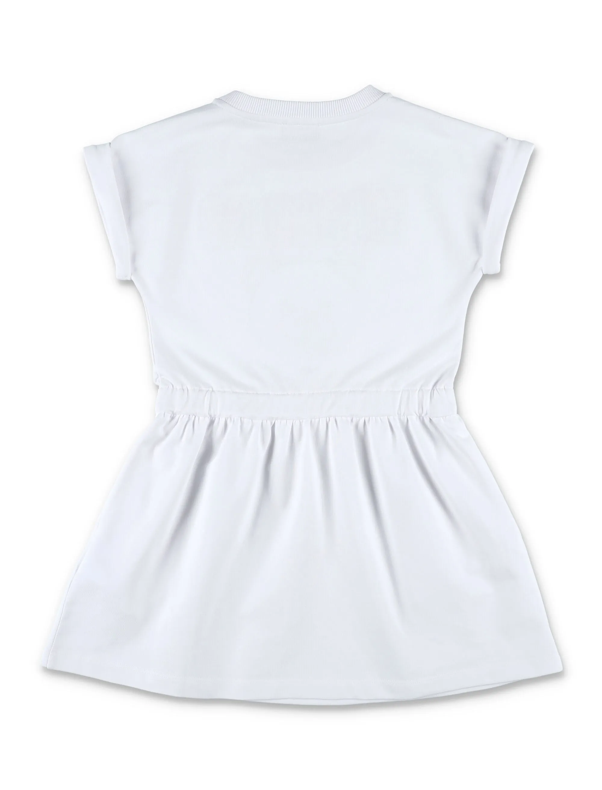Moschino Kids Logo Printed Short Sleeved T-Shirt Dress