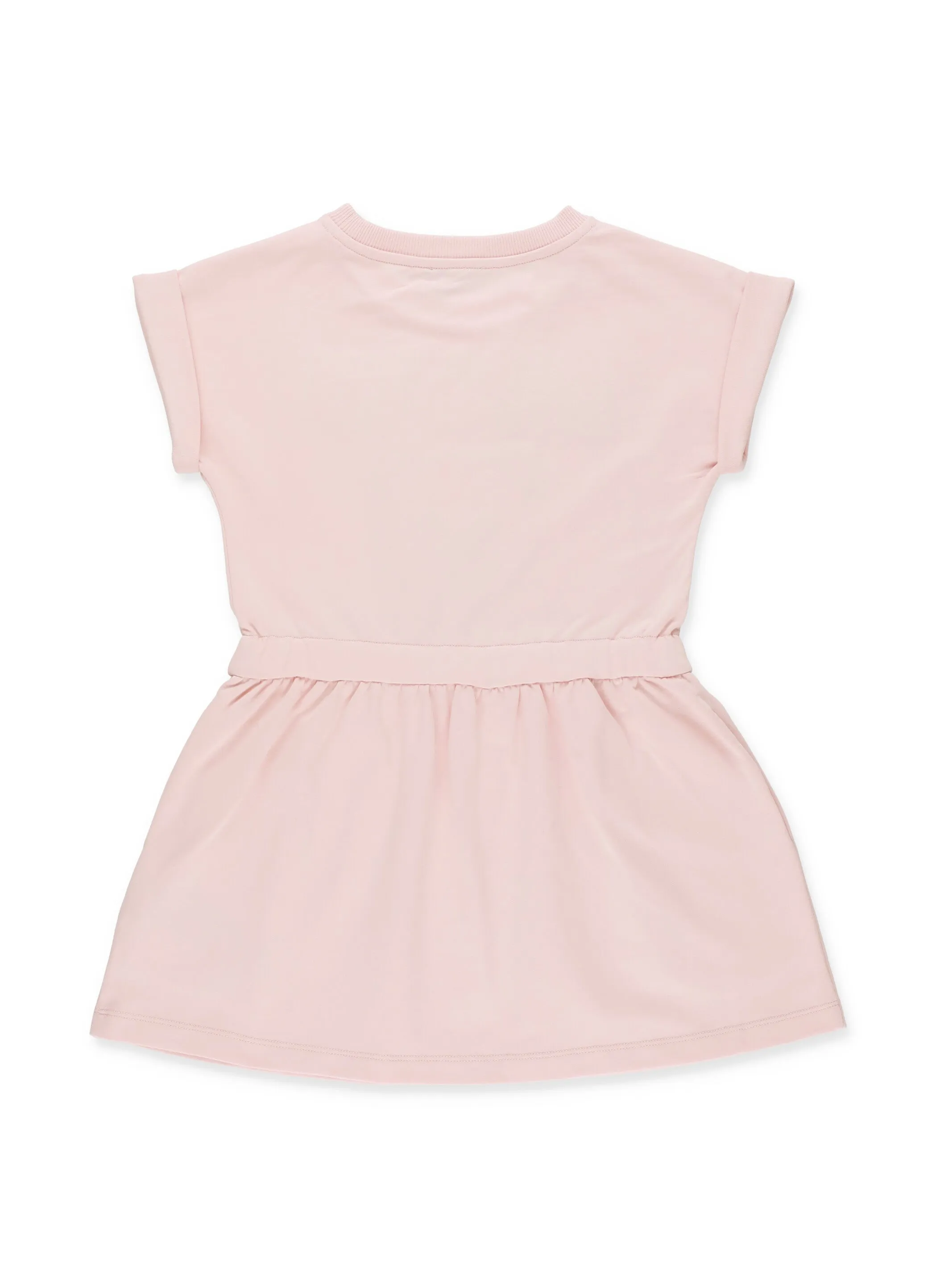 Moschino Kids Logo Printed Short Sleeved T-Shirt Dress
