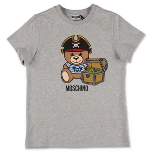 Moschino Kids Pirate Teddy Bear Printed T-Shirt