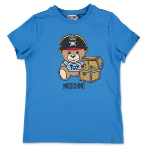 Moschino Kids Pirate Teddy Bear Printed T-Shirt