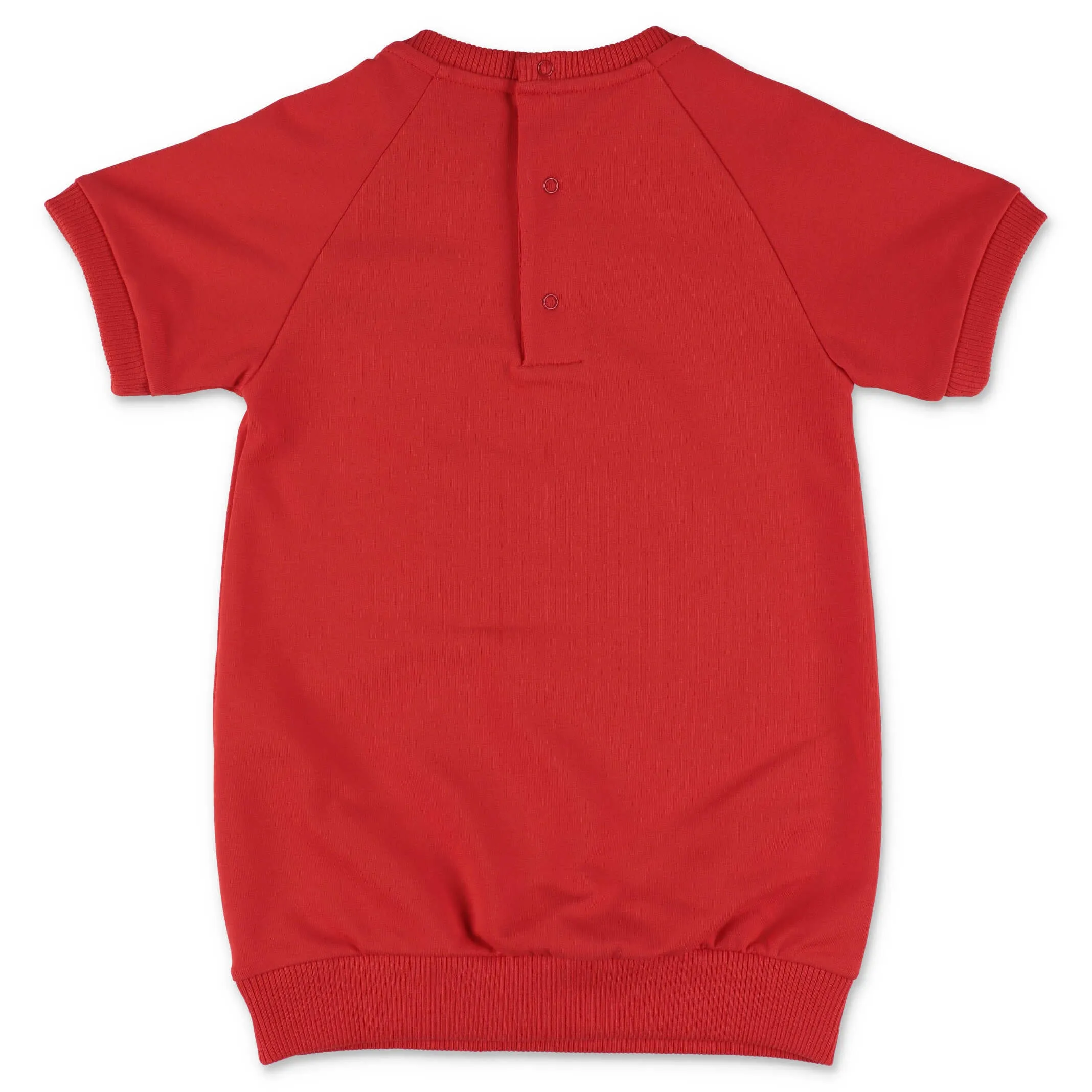 Moschino Kids Teddy Bear Embroidered Sweatshirt Dress