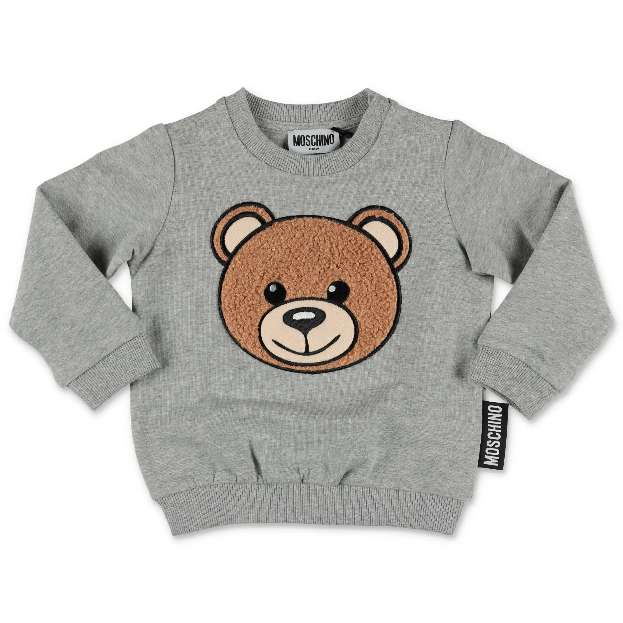 Moschino Kids Teddy Bear Embroidered Sweatshirt