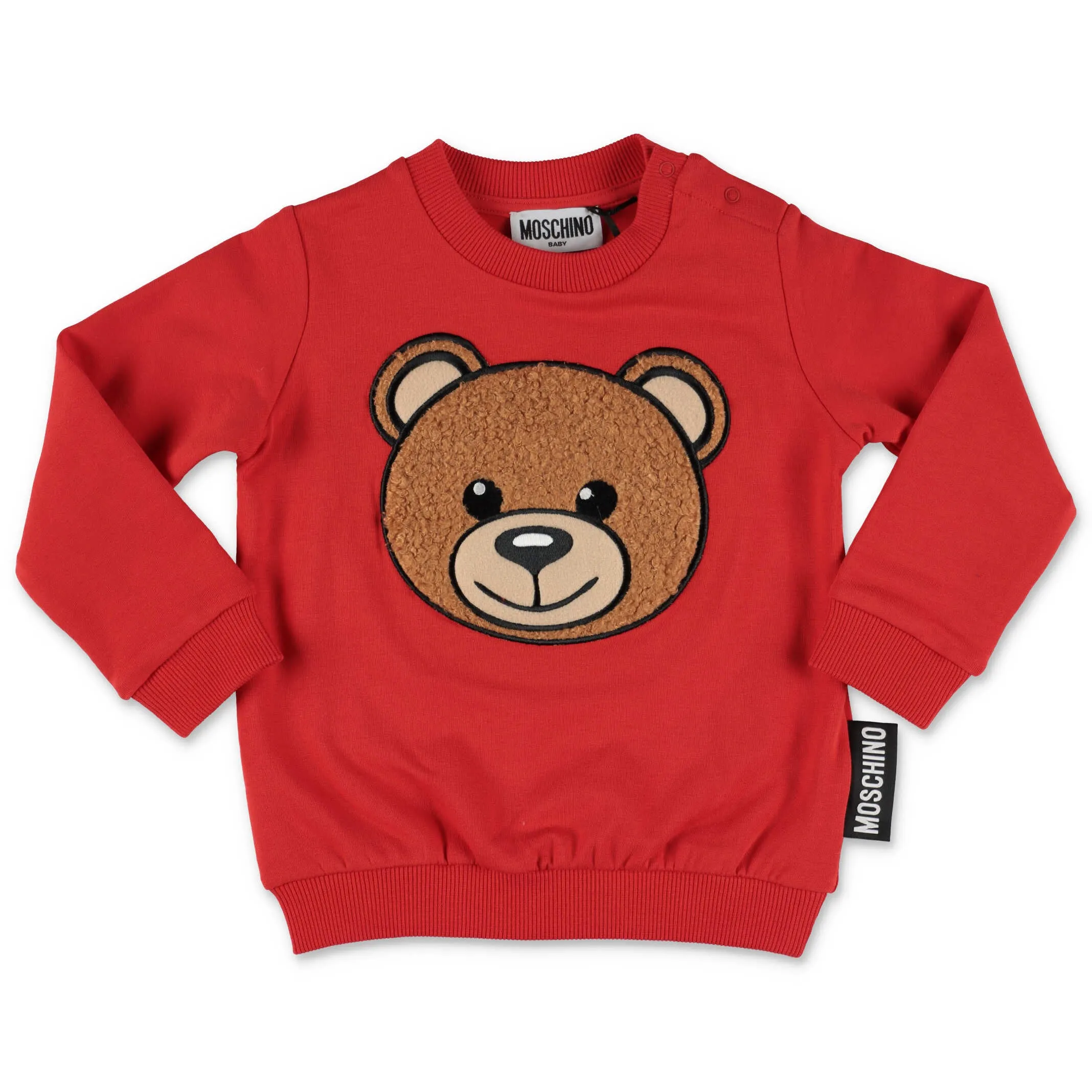 Moschino Kids Teddy Bear Embroidered Sweatshirt