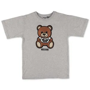 Moschino Kids Teddy Bear Embroidered T-Shirt