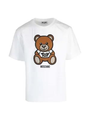 Moschino Kids Teddy Bear Embroidered T-Shirt