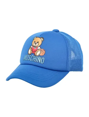 Moschino Kids Teddy Bear Logo Printed Baseball Hat