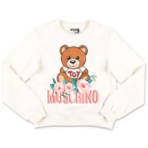 Moschino Kids Teddy Bear Logo Printed Sweatshirt