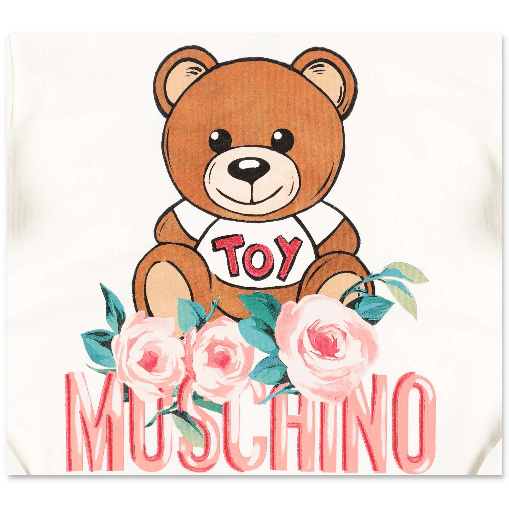 Moschino Kids Teddy Bear Logo Printed Sweatshirt