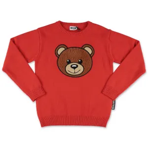 Moschino Kids Teddy Bear Motif Jumper