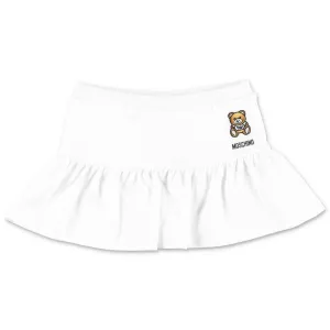 Moschino Kids Teddy Bear Patch Skirt