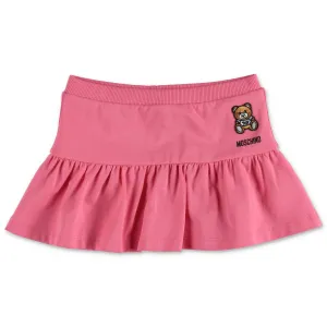 Moschino Kids Teddy Bear Patch Skirt