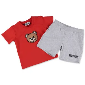 Moschino Kids Teddy Bear Patch Two-Piece Set
