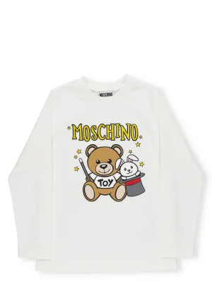 Moschino Kids Teddy Bear Print Sweatshirt