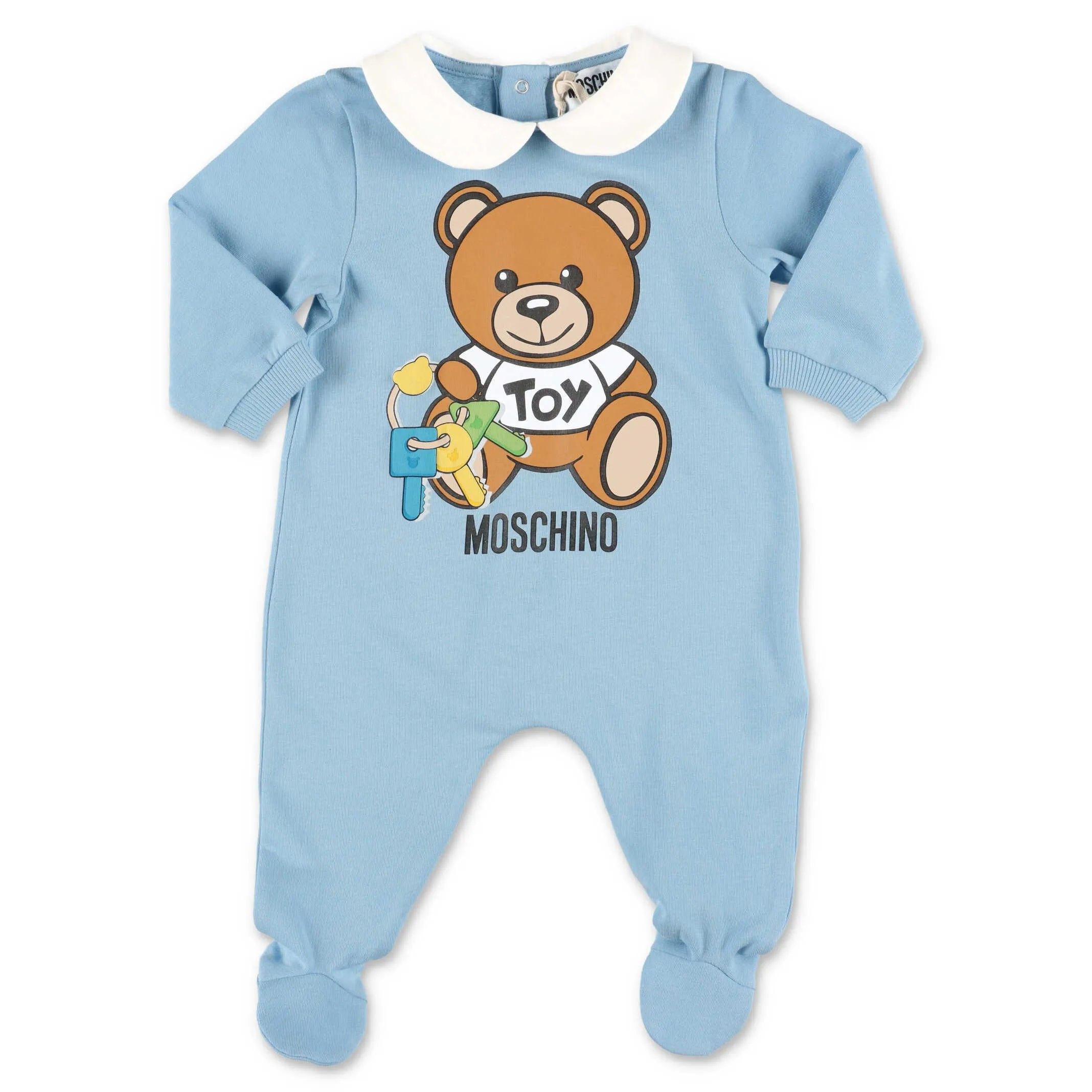 Moschino Kids Teddy Bear Printed Babygrow Set