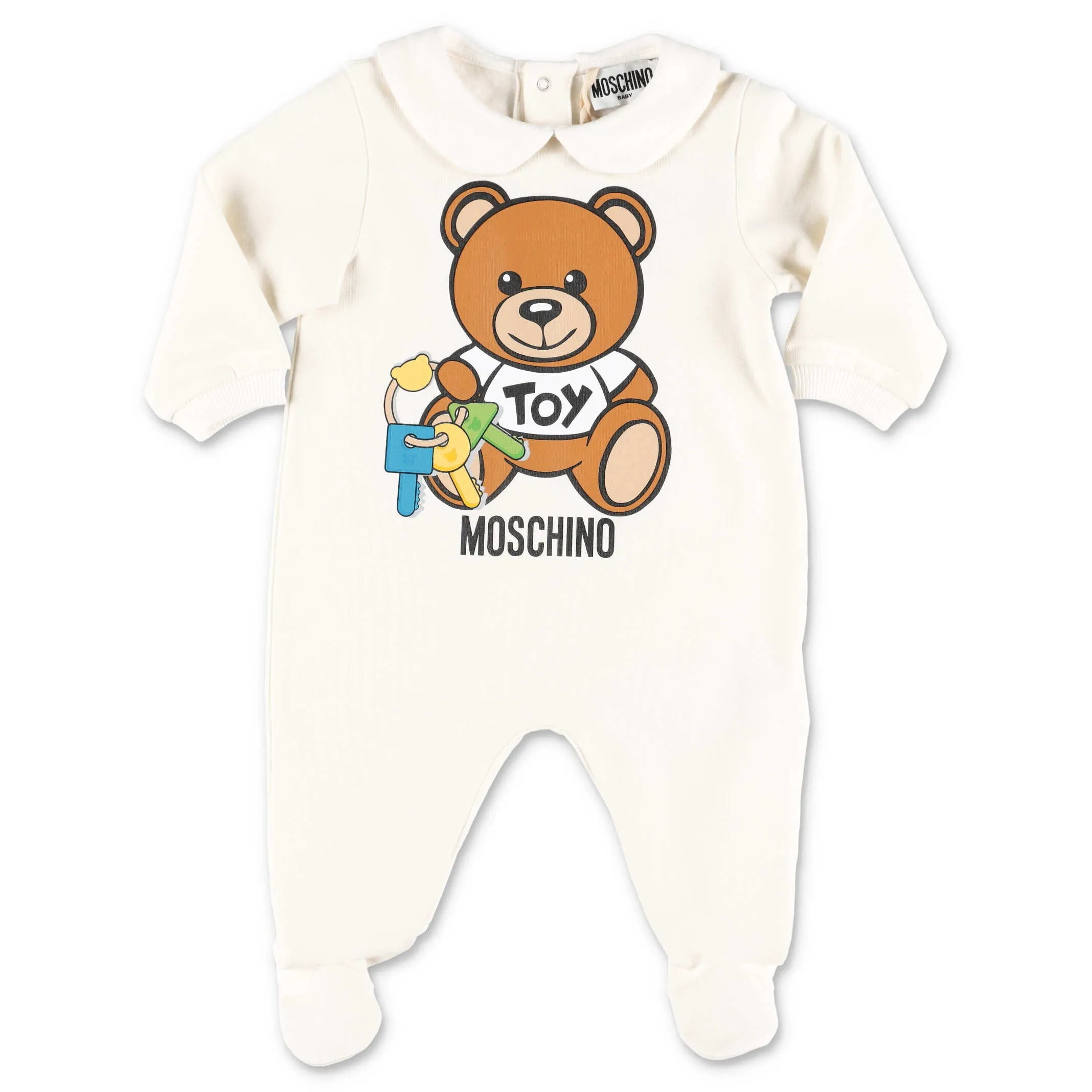 Moschino Kids Teddy Bear Printed Babygrow Set