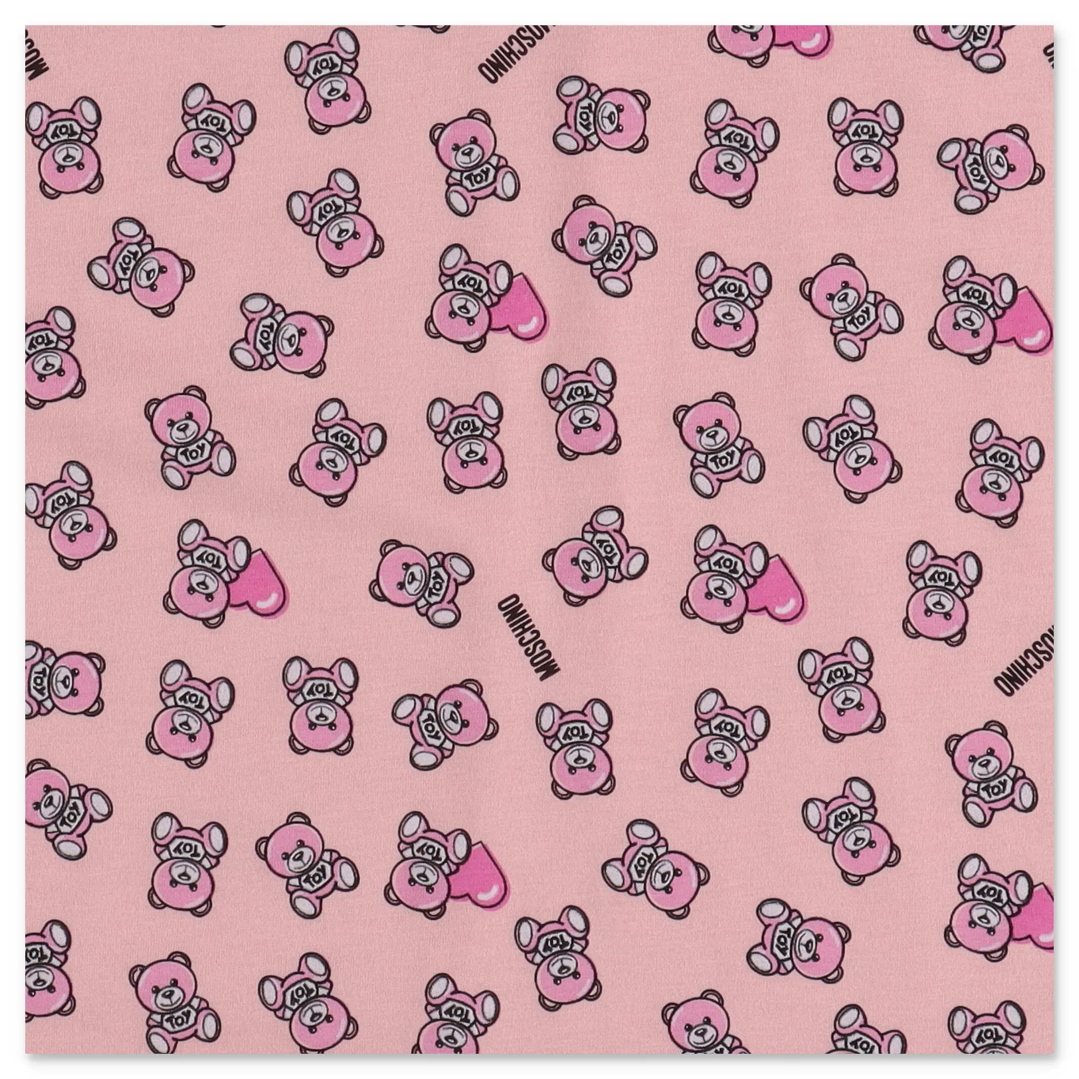 Moschino Kids Teddy Bear Printed Blanket