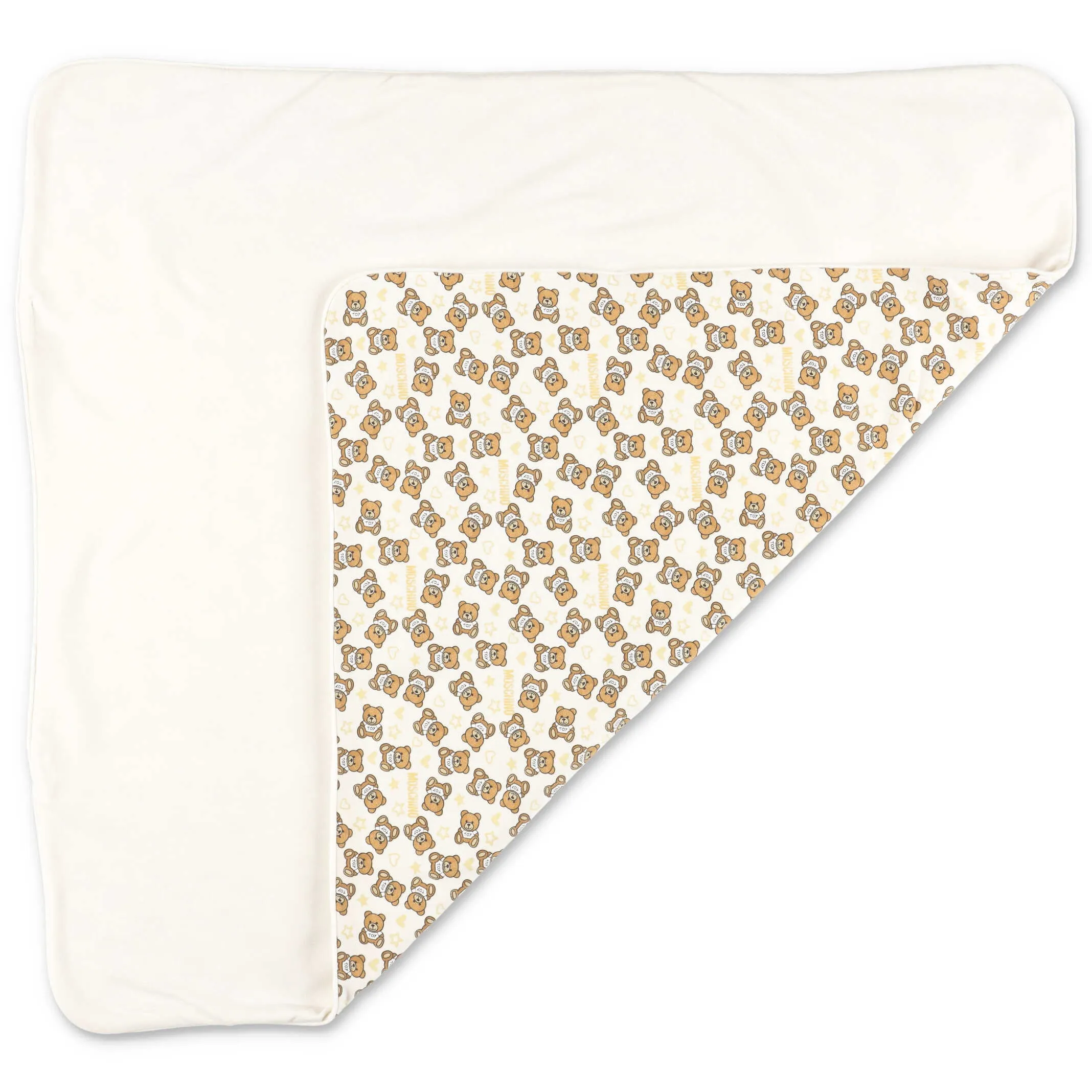 Moschino Kids Teddy Bear Printed Blanket